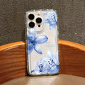 Blue Flower Quote UV Printed Phone Case